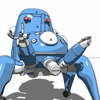 広報機動隊 STAND ALONE COMPLEX 第9節 サイエンスファイル「タチコマな日々」 (2004)