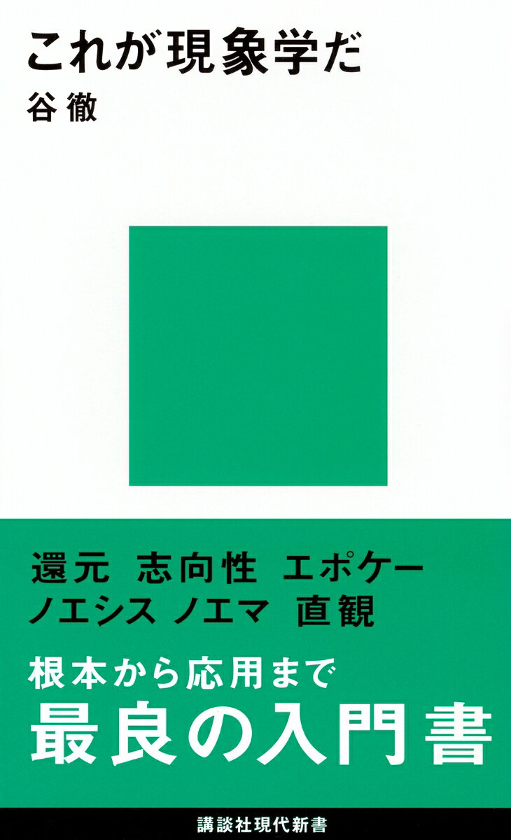 これが現象学だ