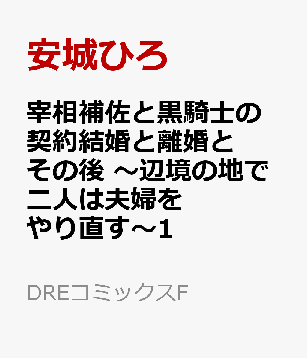 宰相補佐と黒騎士の契約結婚と離婚とその後1 〜辺境の地で二人は夫婦をやり直す〜